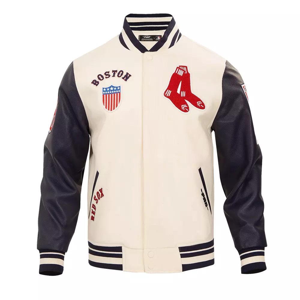 Pro Standard Men's MLB Boston Red Sox Retro Classic Rip Wool